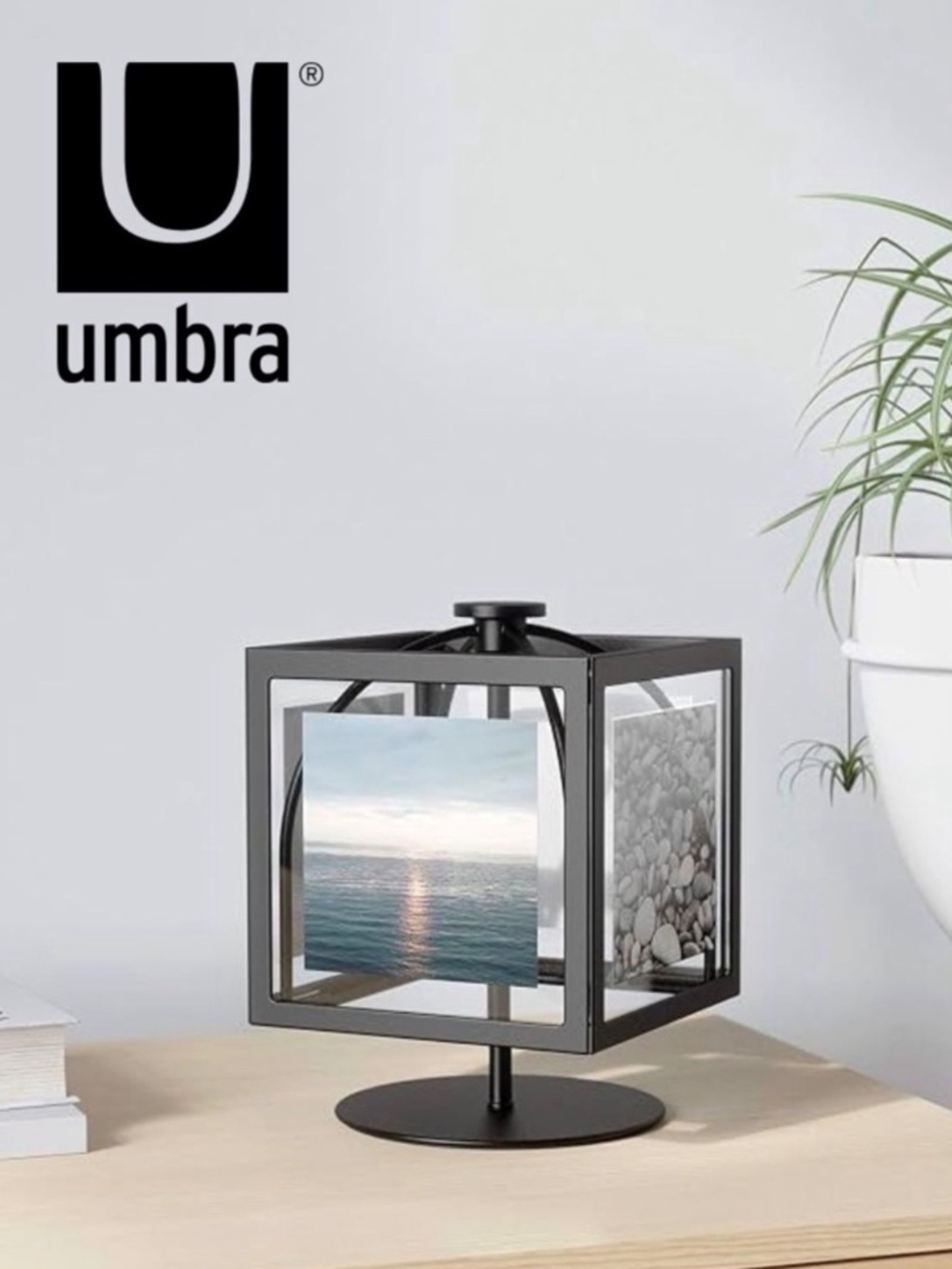 Umbra “Rocker Photo Display” - Holds 4 (3” x 3”) Photos